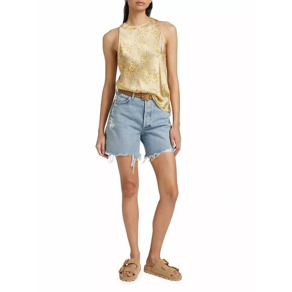 NEW CAMI NYC floriana cami top in yellow primavera - Picture 4 of 6